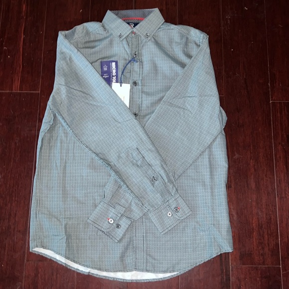 Small International Report Modern Fit Long Sleeve Button Down - Picture 1 of 5
